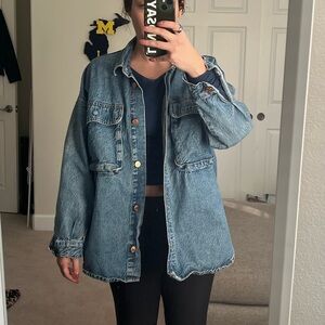 Zara Denim Shacket